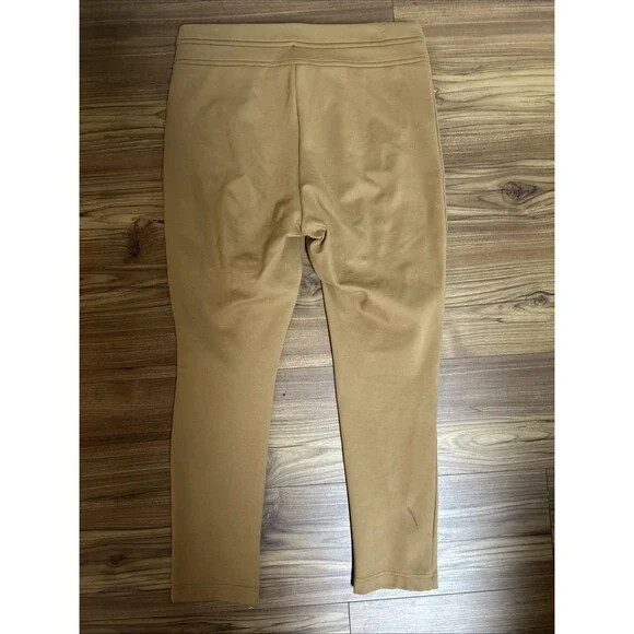 Calvin Klein Pants Tan Camel Ankle Length Button Front Casual Workwear Size M - Picture 5 of 7